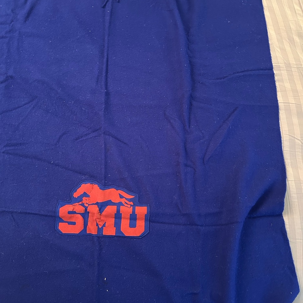 VINTAGE Pendleton Wool SMU Blanket (Southern Methodist University)